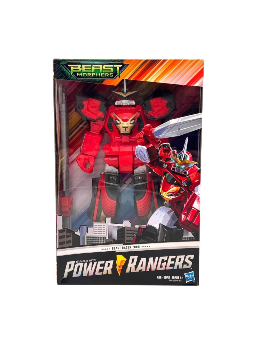 Saban's Power Rangers Beast Morphers Beast Racer Zord Action Figure Toy Red NEW